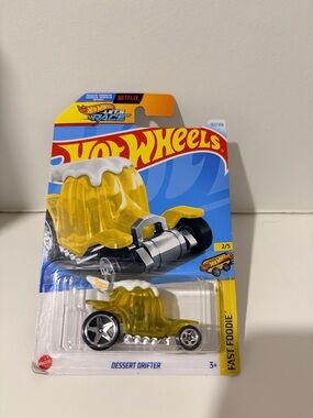 Hot Wheels 🔥Dessert Drifter, Fast Foodie 2/5 [Yellow] 162/250